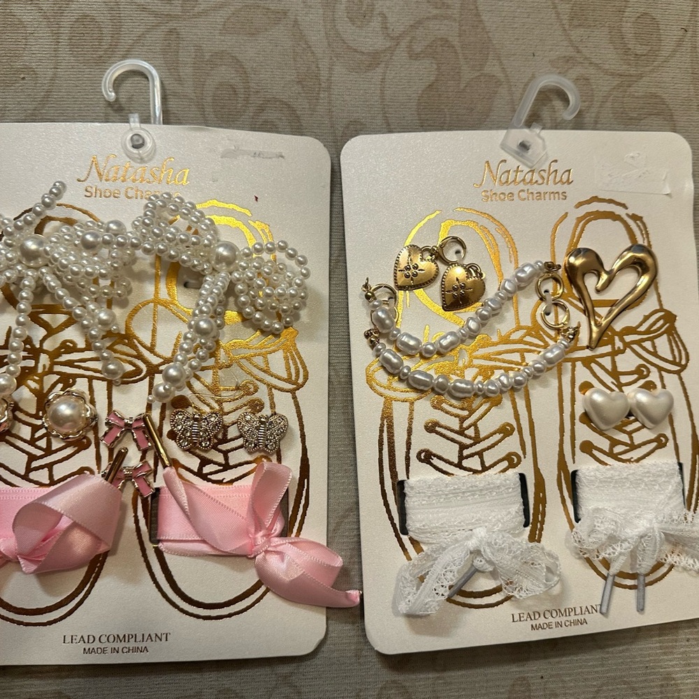 NWT Natasha Couture Shoe Charms Set